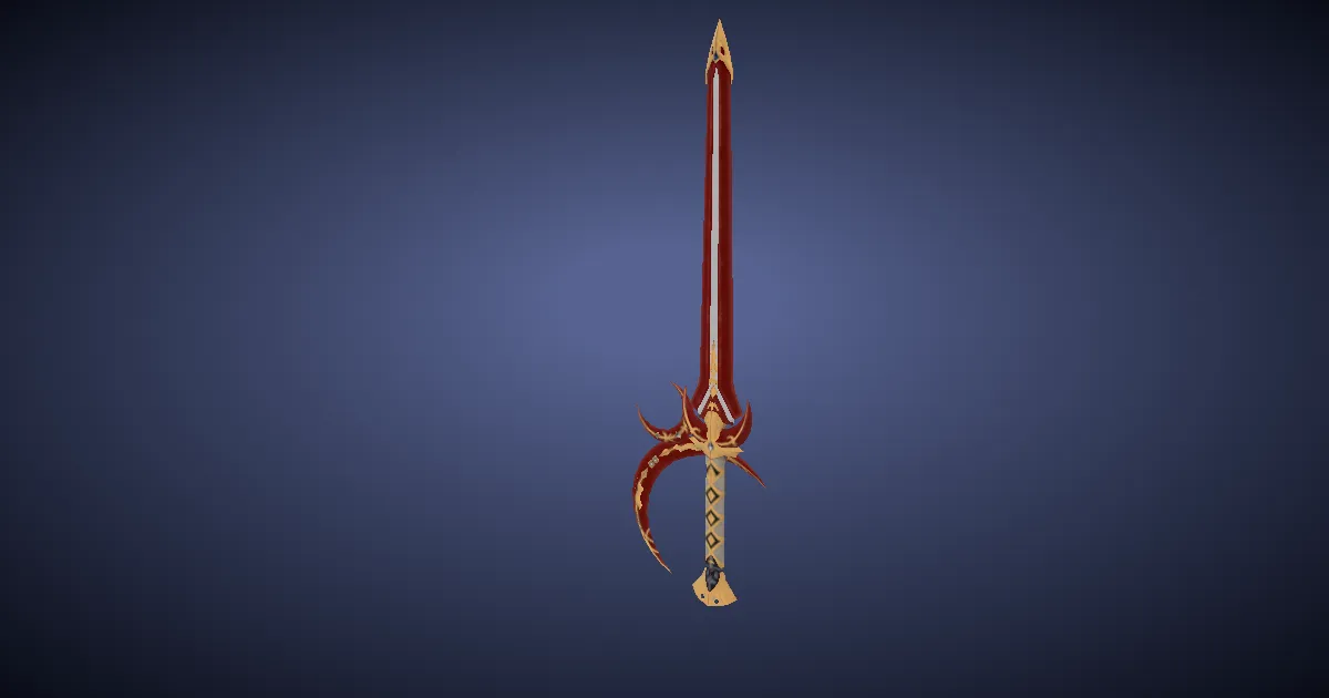 Augmented Zwill Crossblades - 3D render