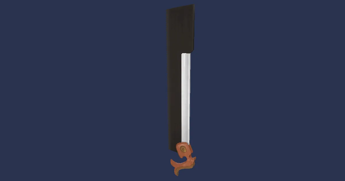 3D-Ansicht von Himmelsstahl-Säge +1