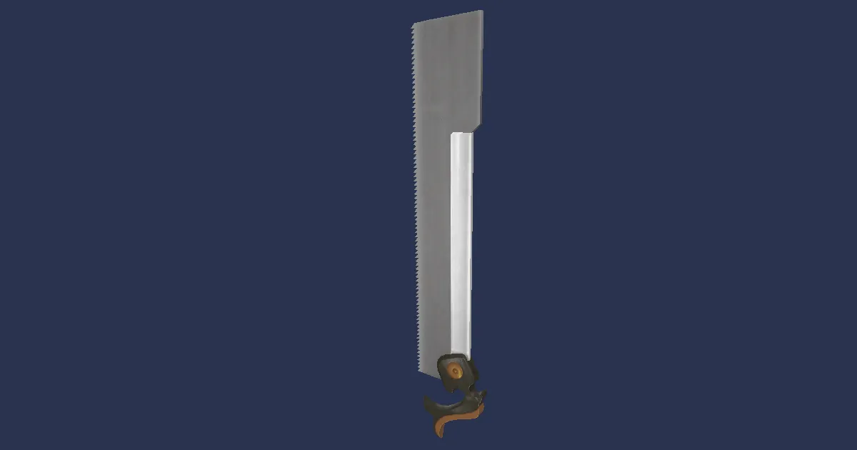 High Steel Saw - 3D render