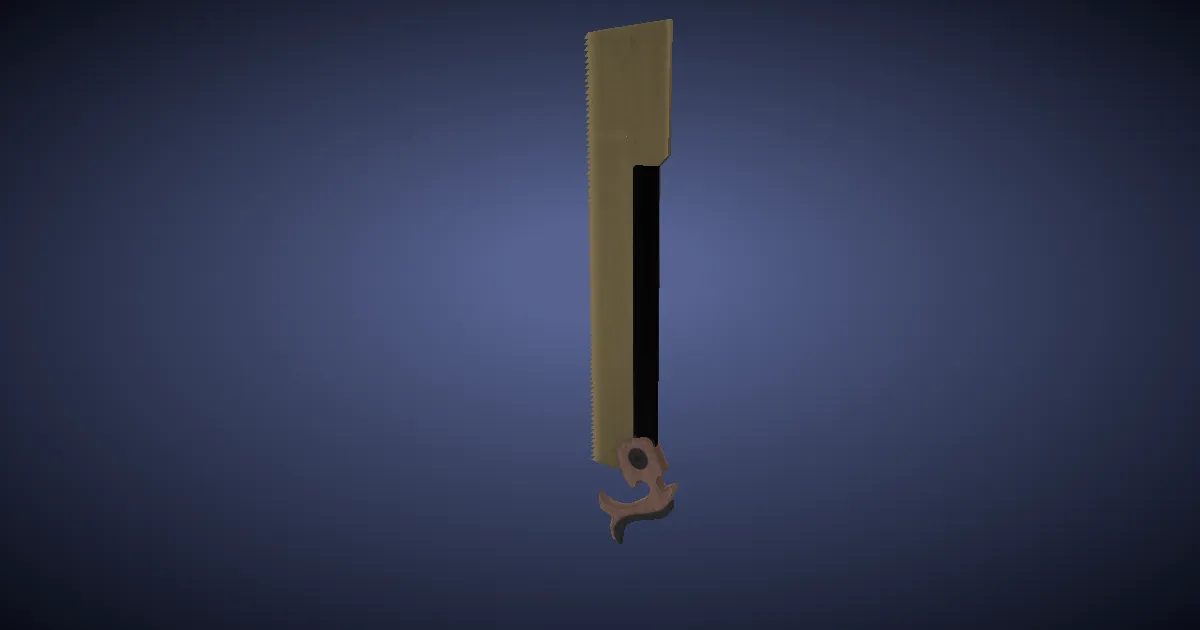 Deepgold Saw - 3D render