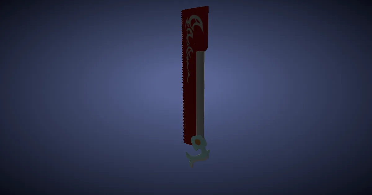 Mountain Chromite Saw - 3D render