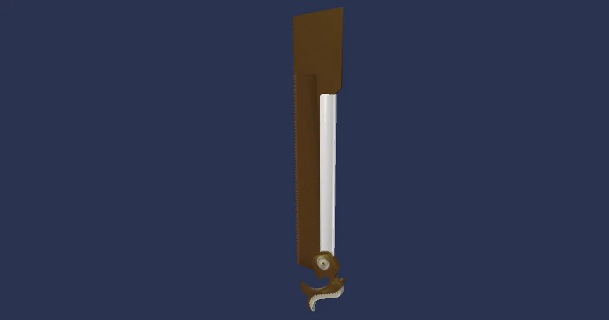 Saw of the Luminary - 3D render