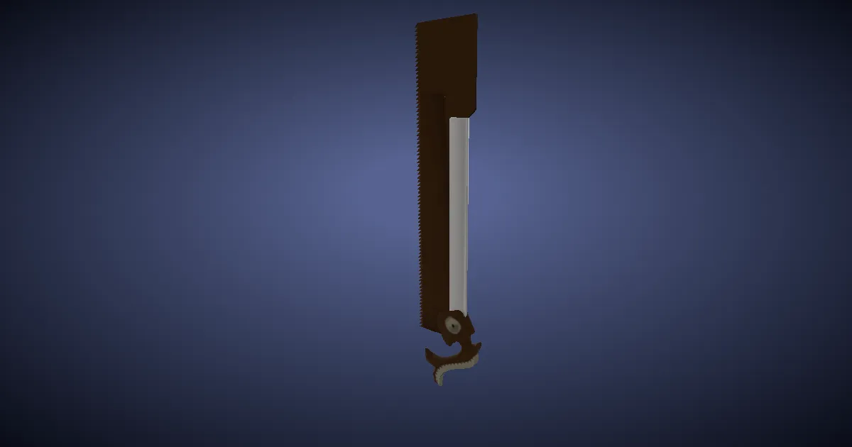 Saw of the Luminary - 3D render