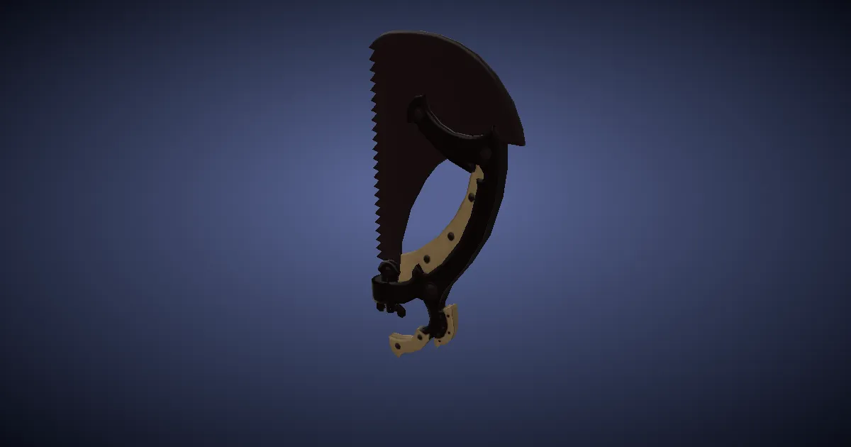 3D-Ansicht von Gesegnete Schreinersäge