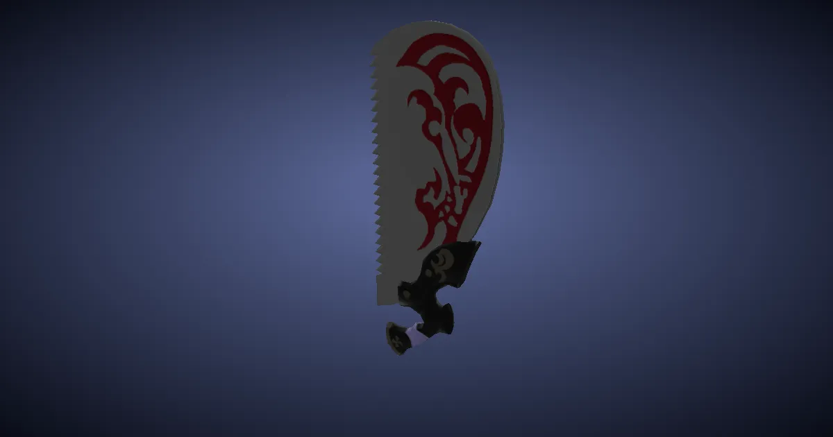 3D-Ansicht von Titan-Rundsäge