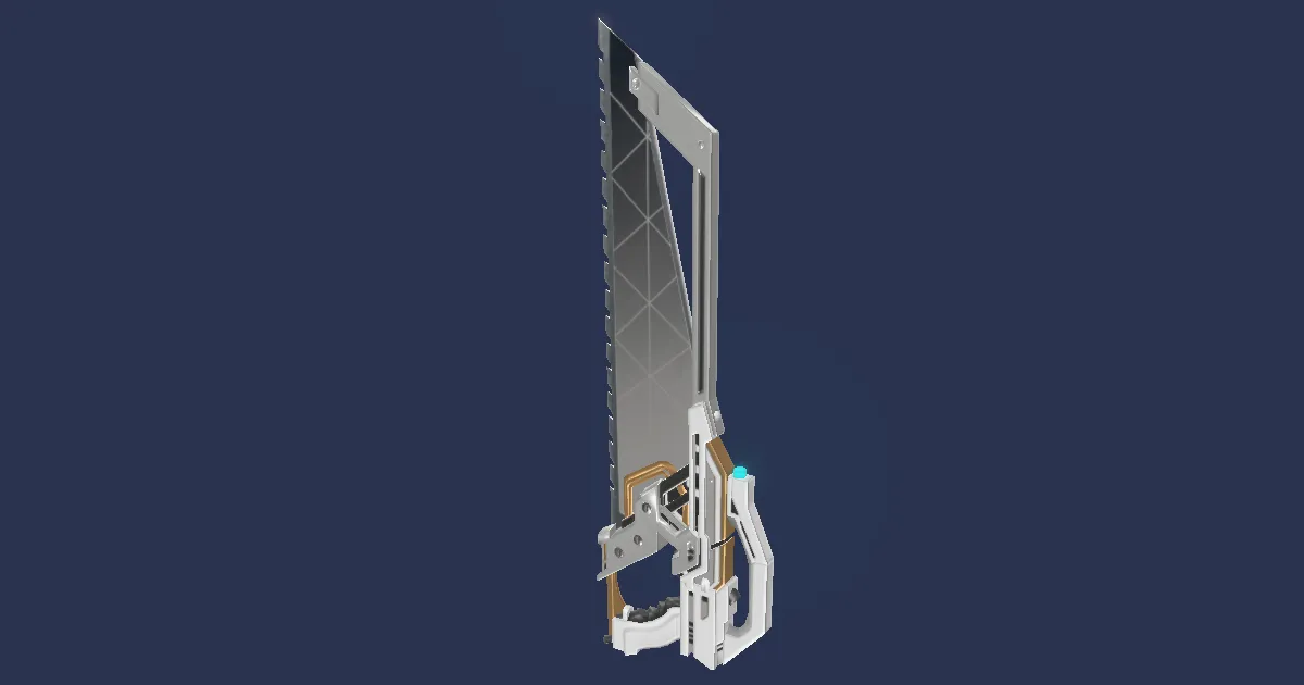 Stellar Saw - 3D render