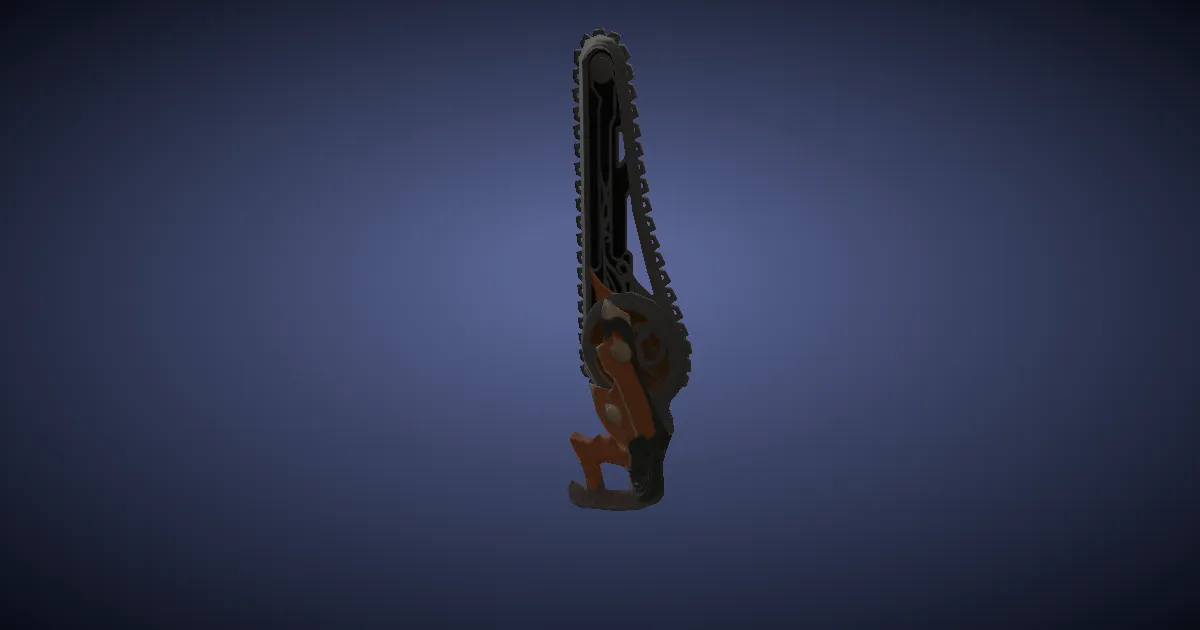 3D-Ansicht von Gesegnete Schreinerkönigs-Säge