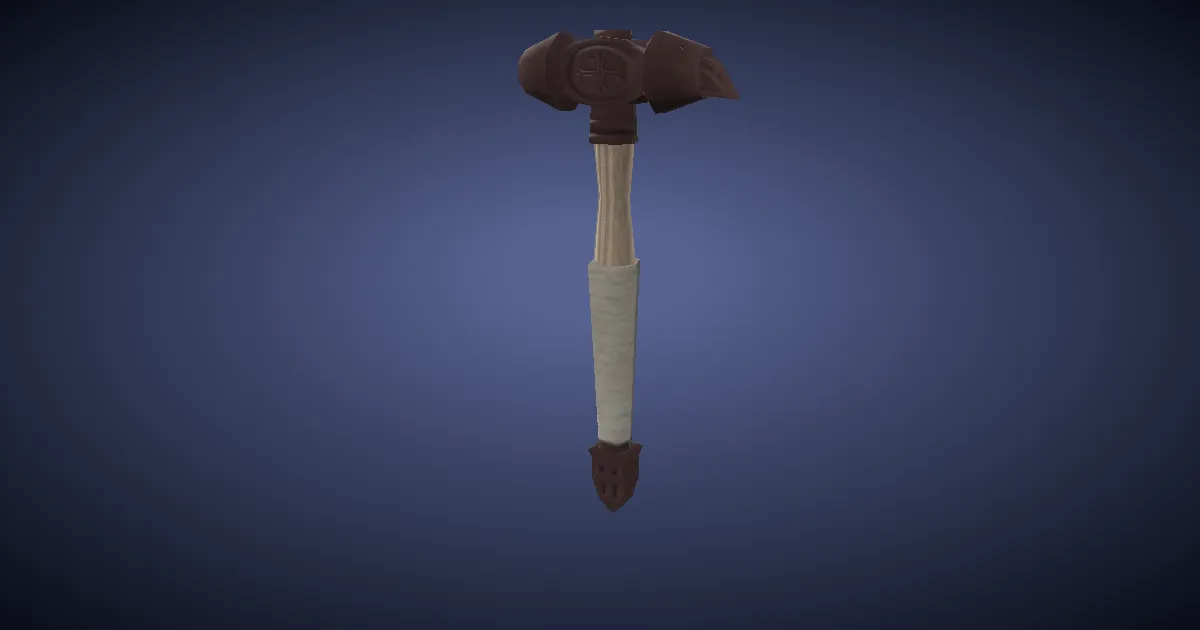 Birdsbeak Hammer - 3D render