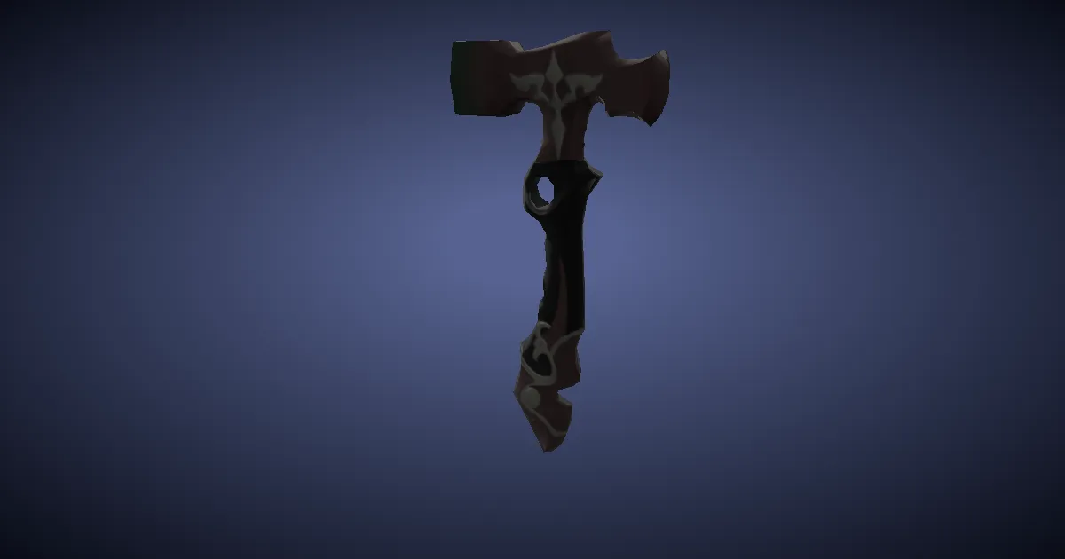 Rendu 3D de Massette en mithrite