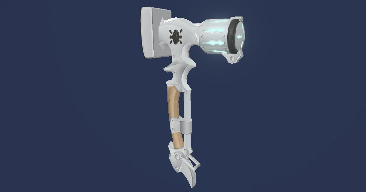 Manganese Cross-pein Hammer - 3D render