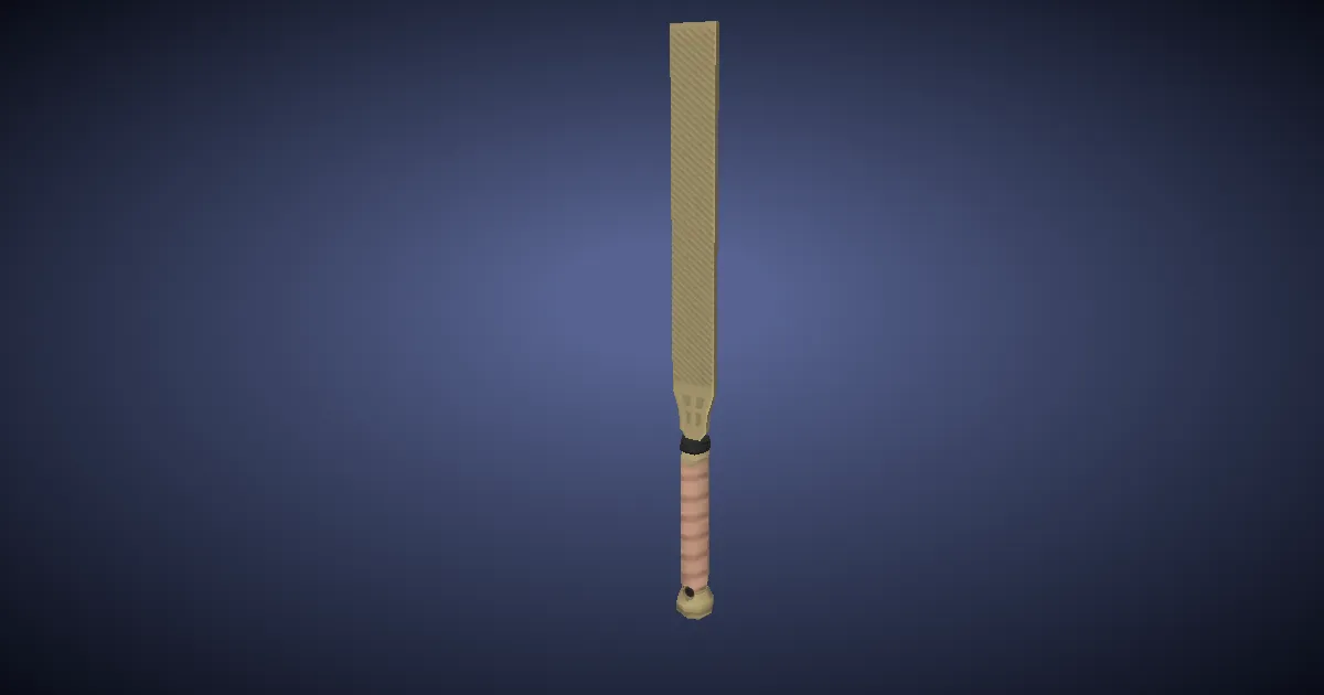 Titanium Gold File - 3D render