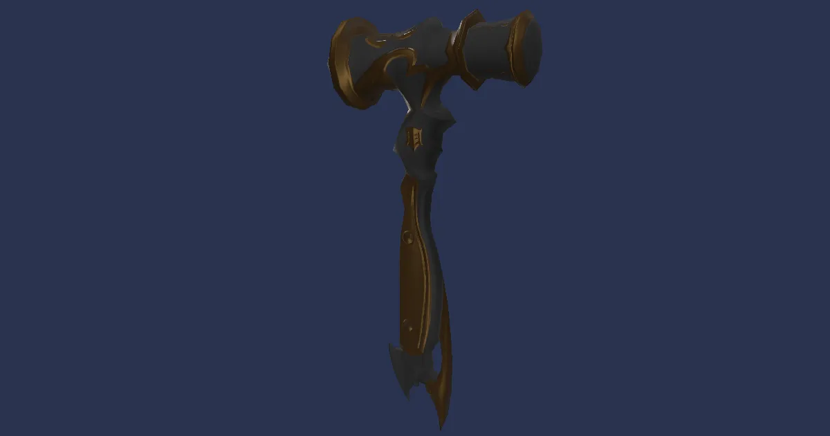 Blessed Hammerkeep's Beetle - 3D render