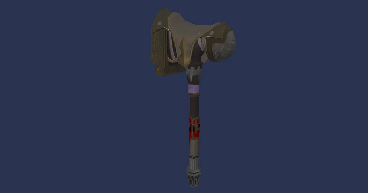 Blessed Hammerking's Beetle - 3D render