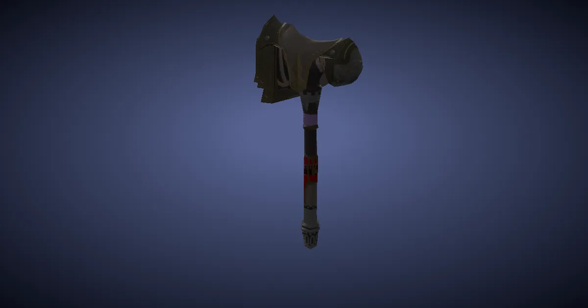 Blessed Hammerking's Beetle - 3D render