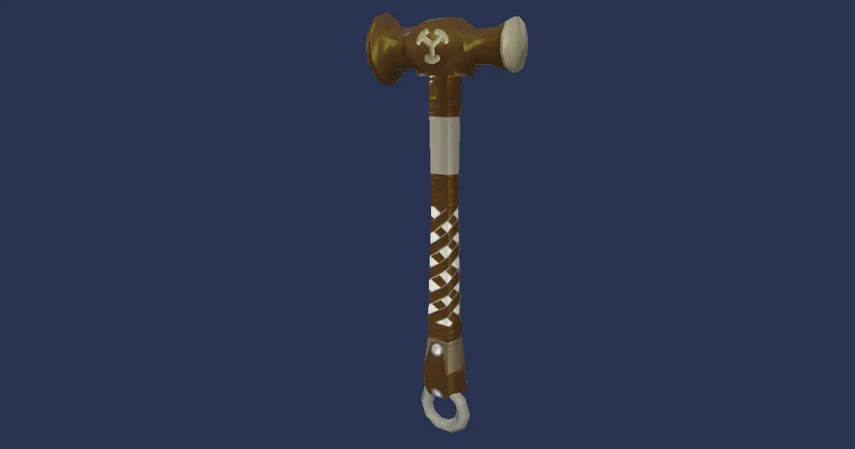 Rendu 3D de Massette de virtuose