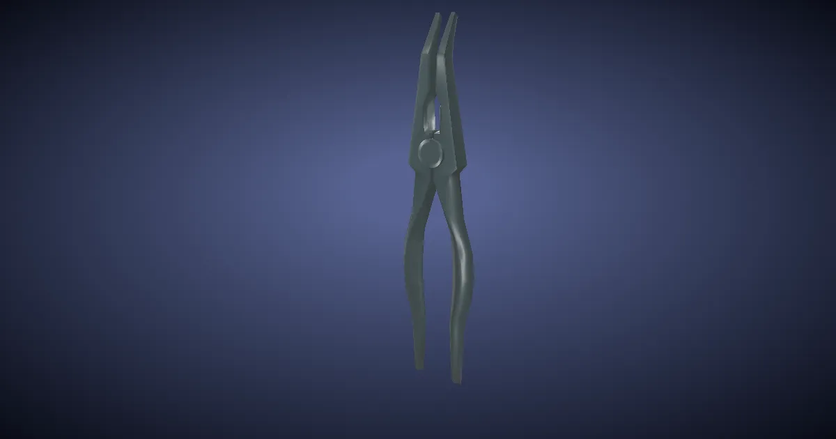 Mythril Pliers - 3D render