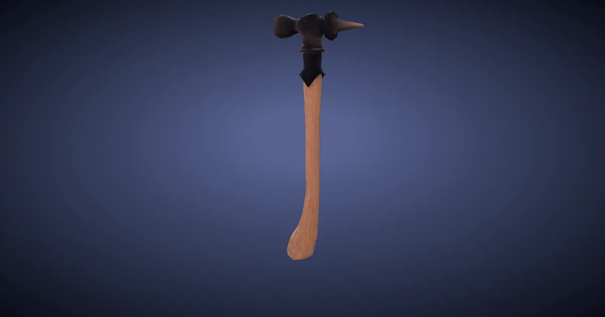 Iron Chaser Hammer - 3D render