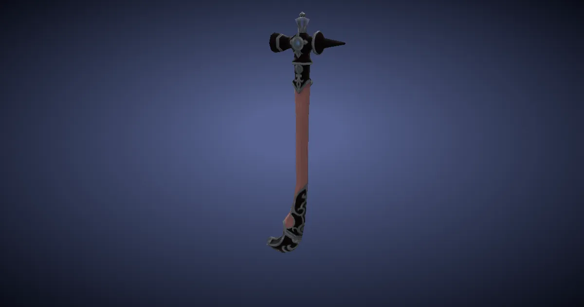 Artisan's Mallet - 3D render