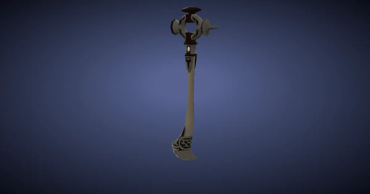 Aurum Regis Texture Hammer - 3D render