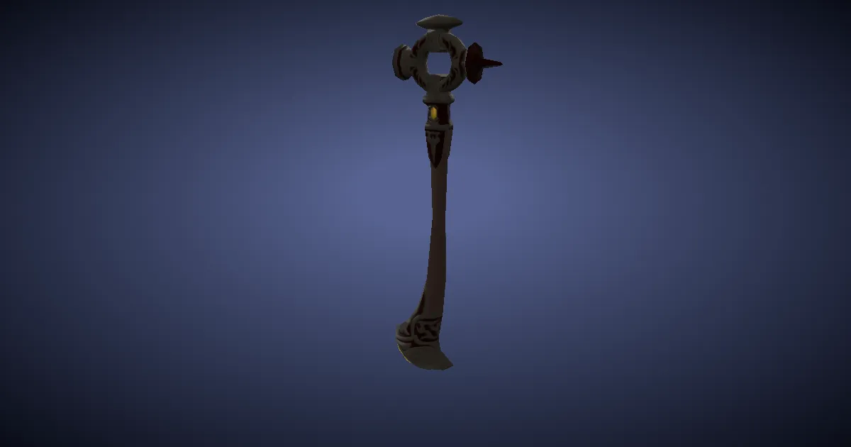 Titanbronze Texture Hammer - 3D render