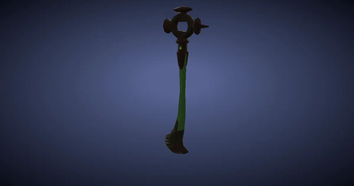 High Durium Lapidary Hammer - 3D render