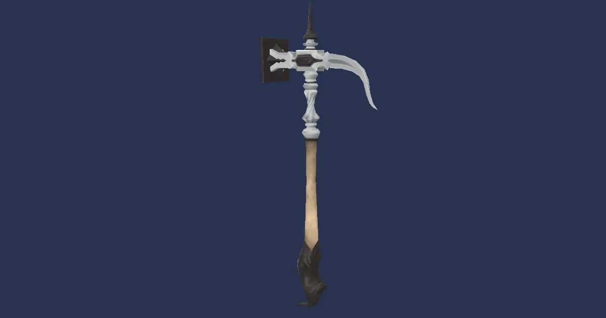 Manganese Lapidary Hammer - 3D render