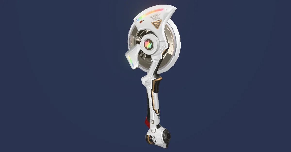 Stellar Round Knife - 3D render