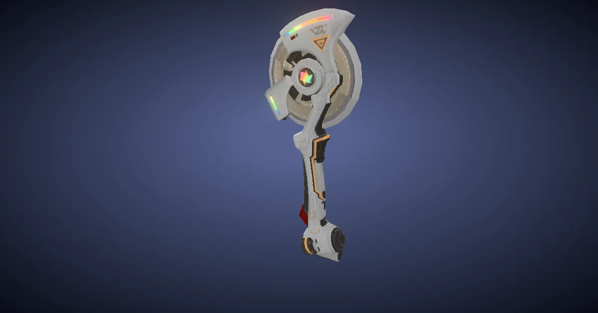 Round Hyperknife - 3D render