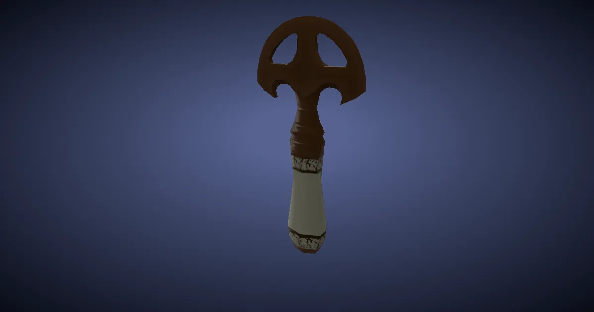 Knife of the Luminary - 3D render