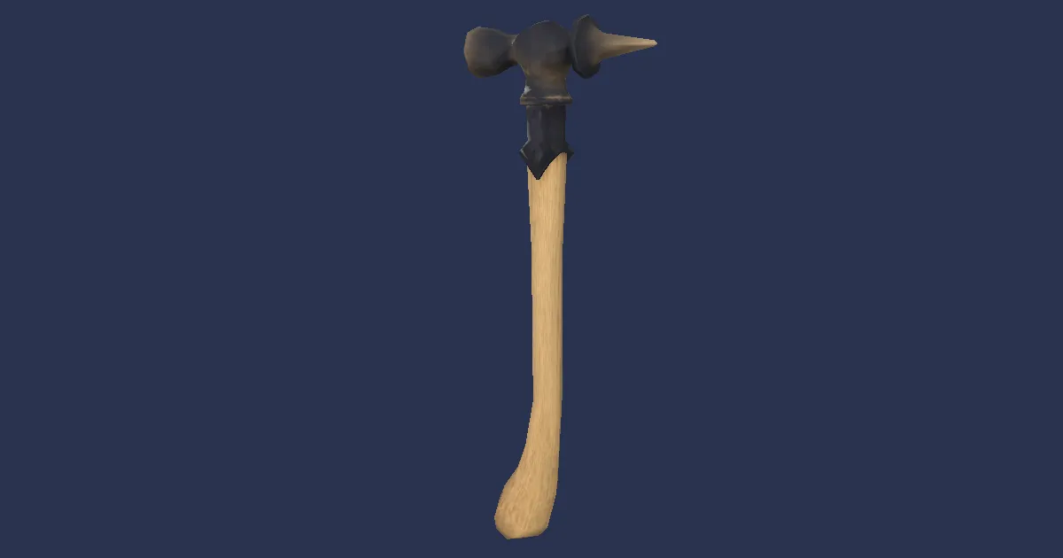 Iron Awl - 3D render