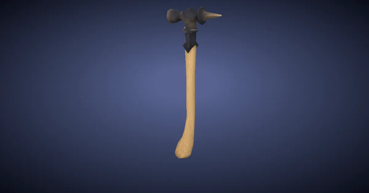 Iron Awl - 3D render