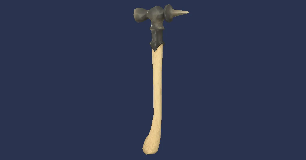 Steel Awl - 3D render