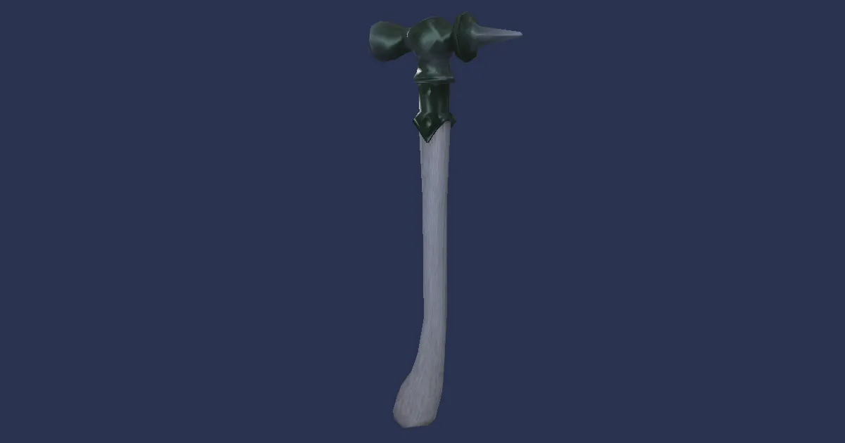 Adamantite Awl - 3D render
