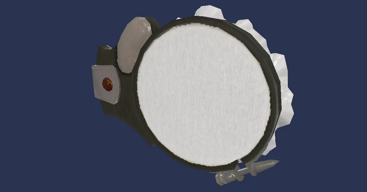 Bombfish Needle - 3D render
