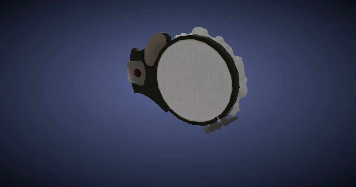 Bombfish Needle - 3D render