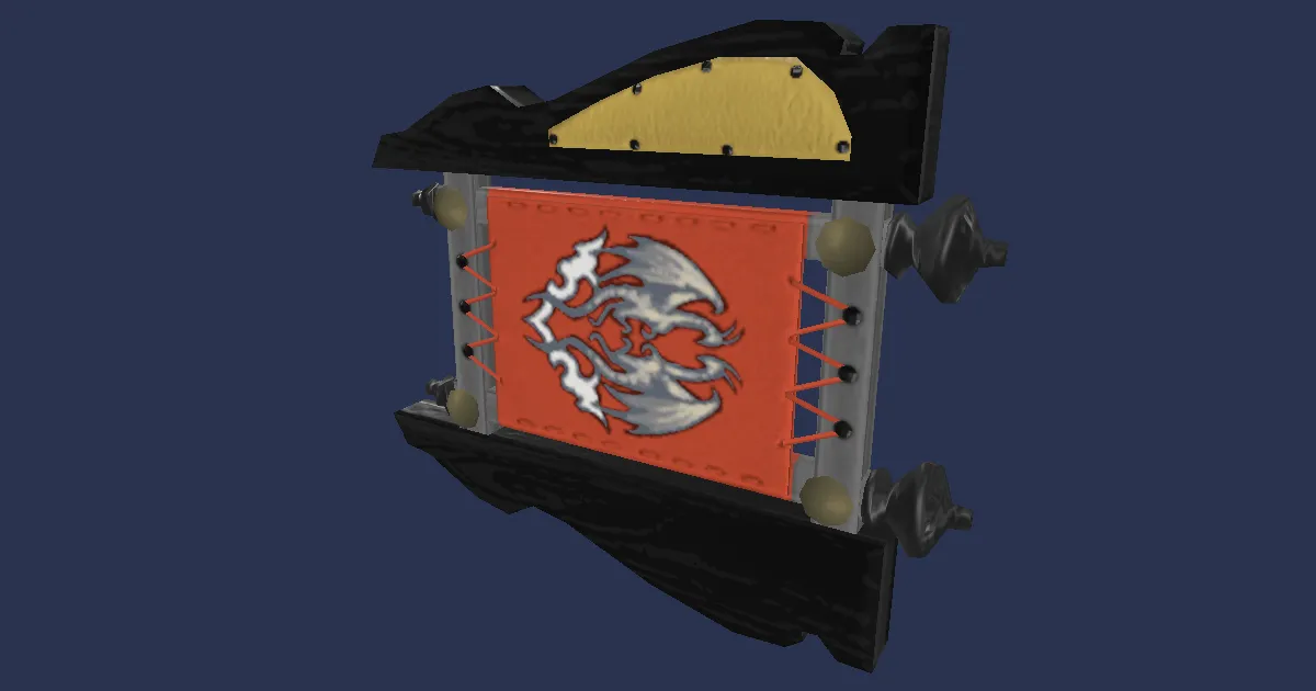 Dragon Fang Needle - 3D render