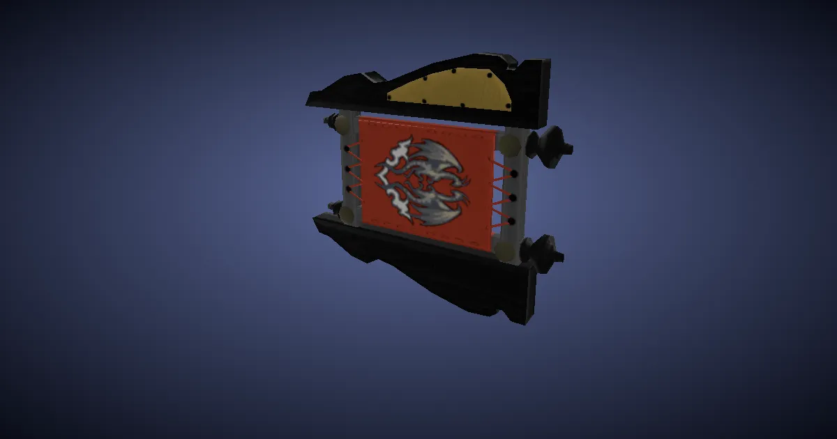 Dragon Fang Needle - 3D render
