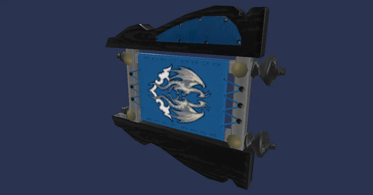 Dzo Horn Needle - 3D render