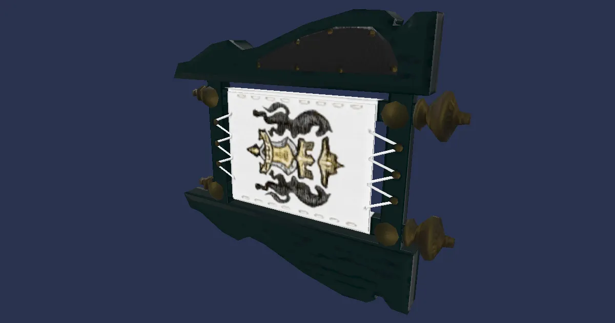 Palladium Needle - 3D render
