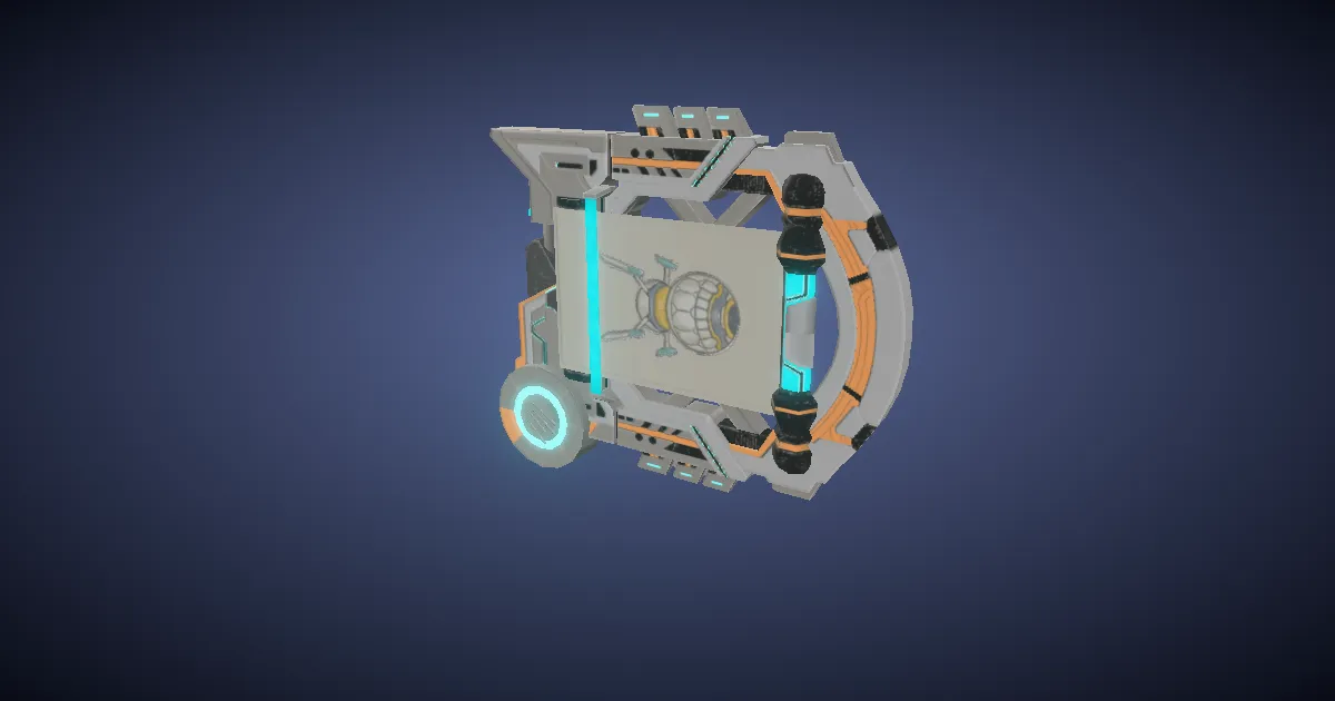 Cosmic Needle v1.1 - 3D render