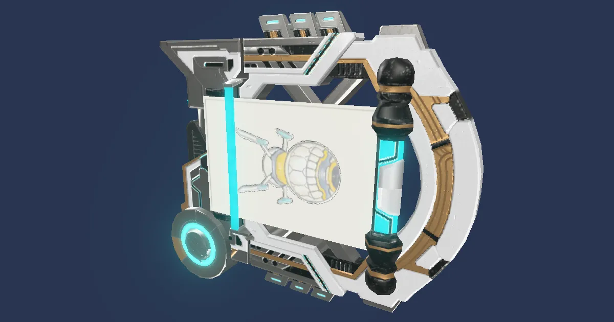 Cosmic Needle v1.1 - 3D render