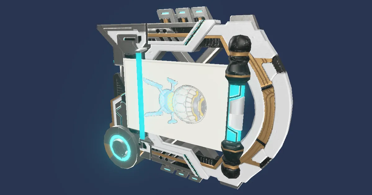Rendu 3D de Aiguille spatiale v1.2