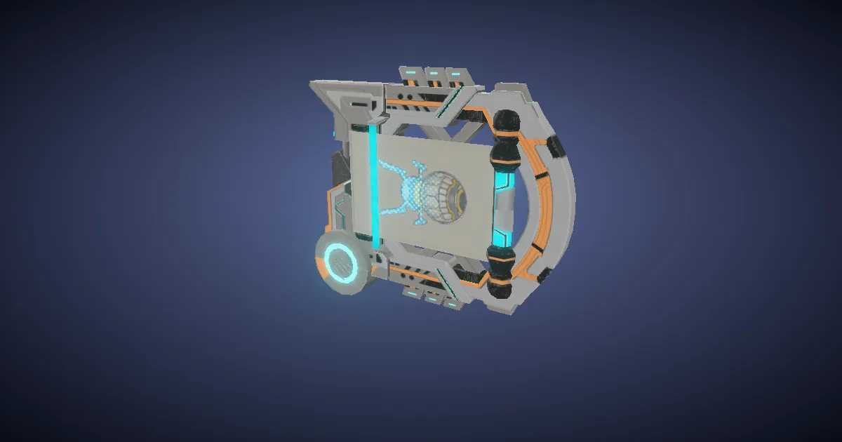 Hyperneedle - 3D render