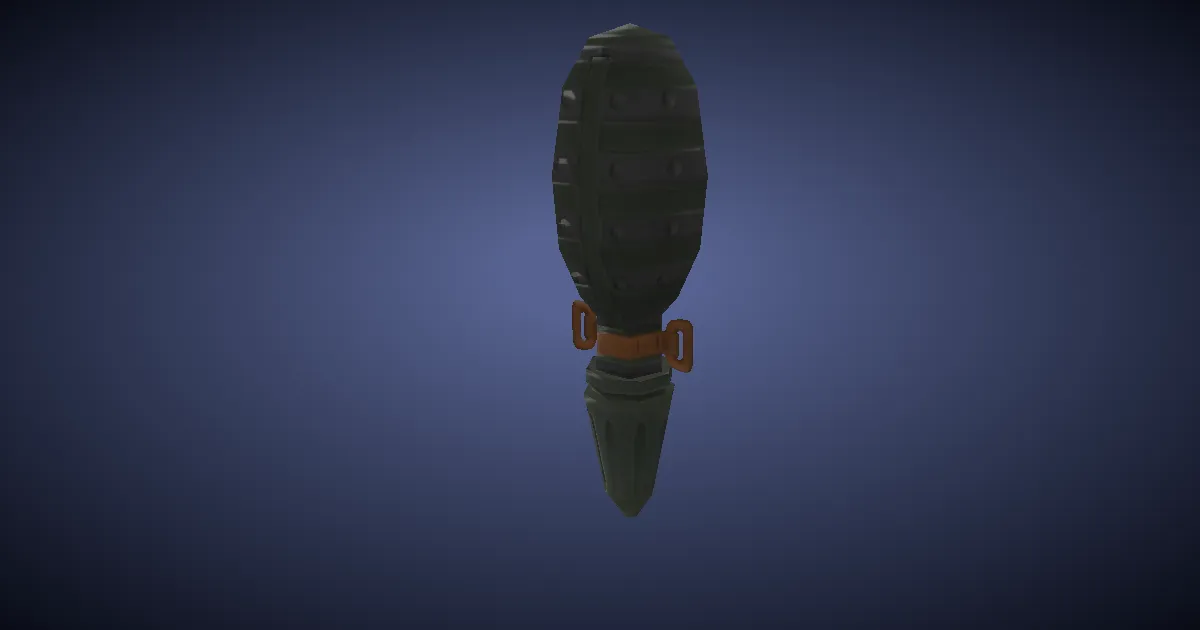 High Steel Thermal Alembic - 3D render