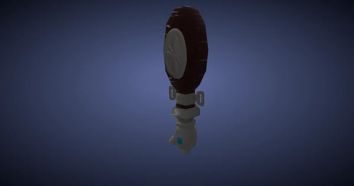 Titanium Alembic - 3D render