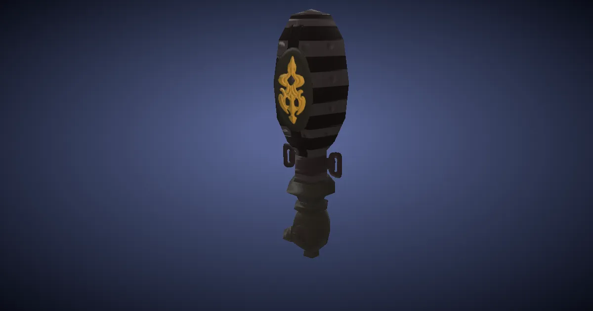 Titanbronze Alembic - 3D render