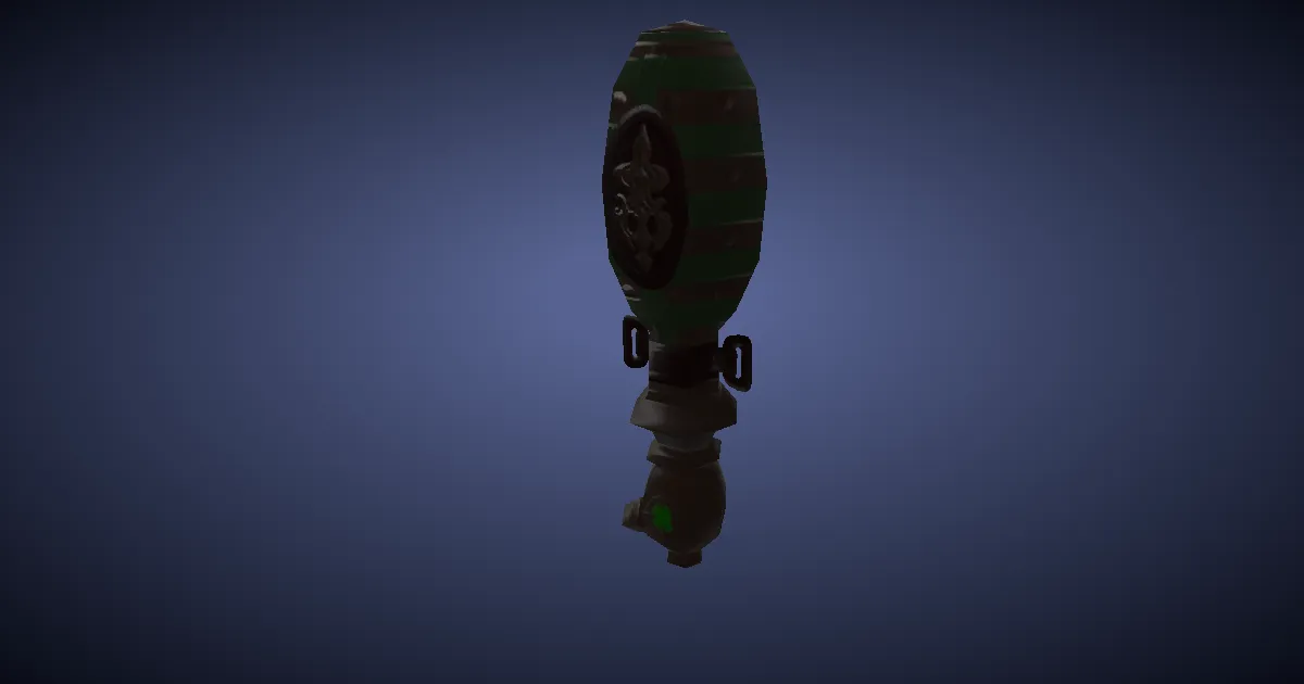 Rendu 3D de Alambic en durium noble