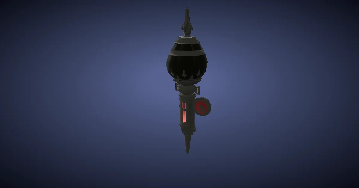 Rendu 3D de Alambic en alliage de cobalt-tungstène