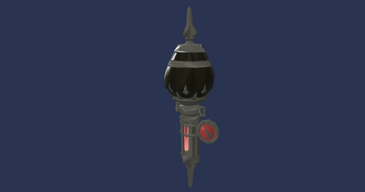 Cobalt Tungsten Alembic - 3D render
