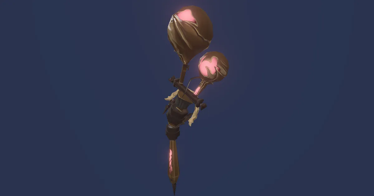 Titanium Gold Alembic - 3D render